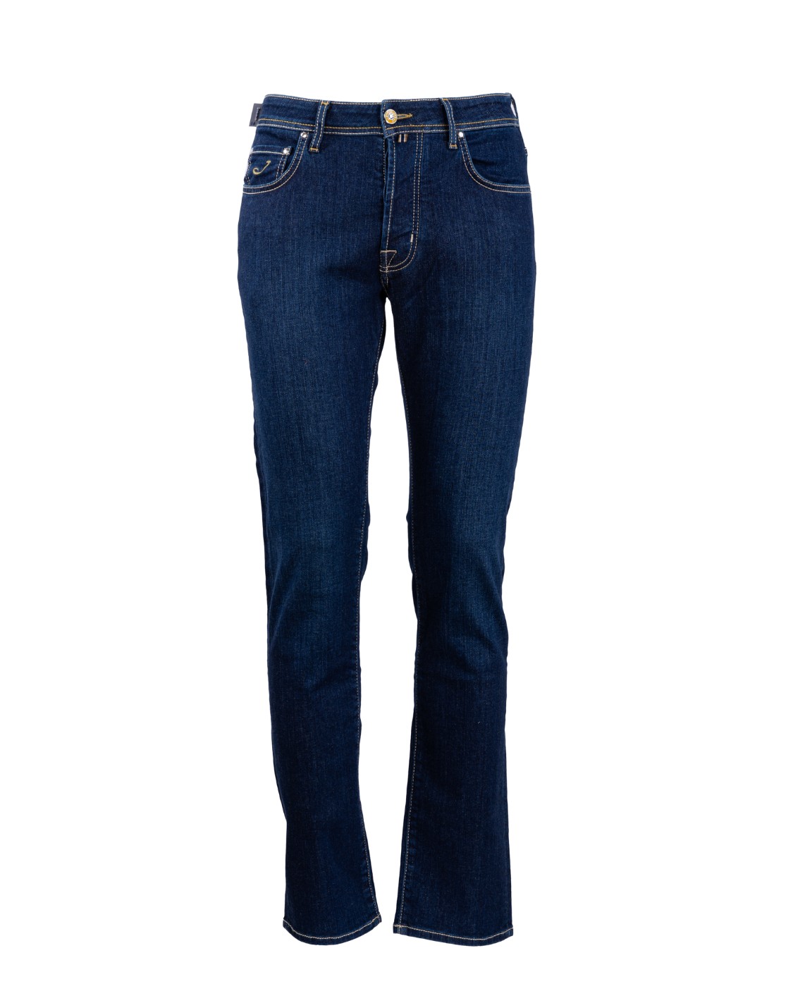 shop JACOB COHEN Saldi Jeans: Jacob Cohen jeans denim blu scuro modello Bard.
Bottoni logati con finitura smaltata.
Vita regolare.
Modello a cinque tasche con logo ricamato sul taschino.
Salpa logata in cavallino.
Patta interna ricamata con nome del pantalone e citazione del fondatore
Chiusura con bottoni.
Slim fit.
Composizione: 72% cotone 145 viscosa 12% poliestere 2% elastan.
Made in Italy.. BARD S3623-364D number 9926938